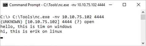 Sending message to other system