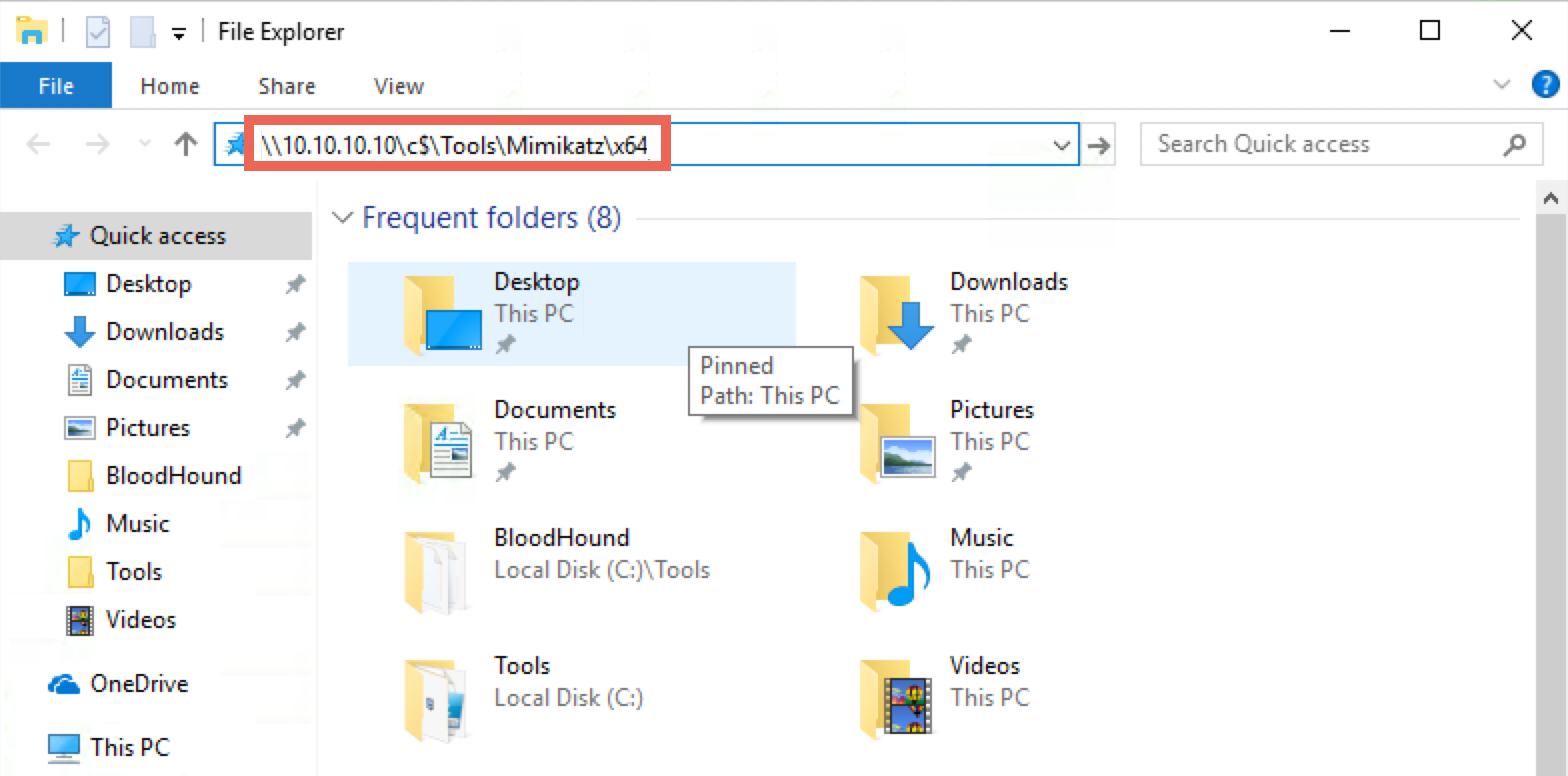 Finding tickets on Trinity machine