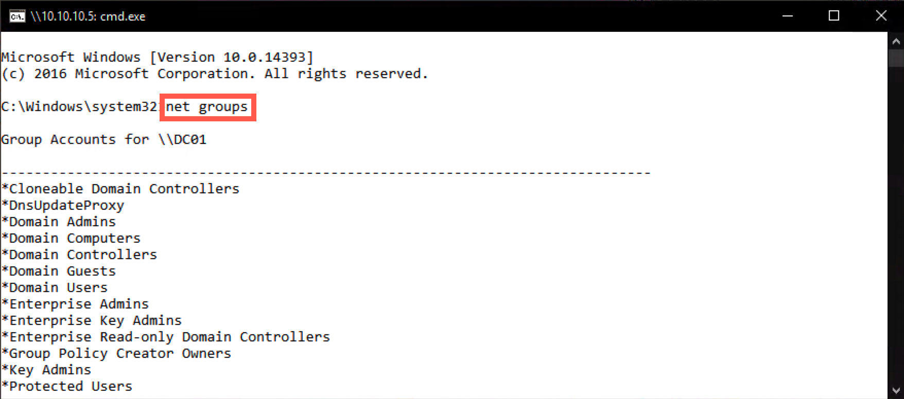 Checking group membership